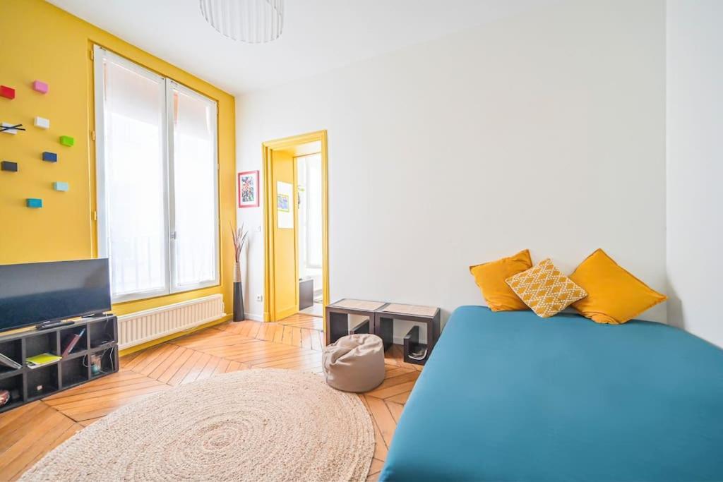 Radiant Flat - Spacious Studio Apartment - Marais Paris Eksteriør billede