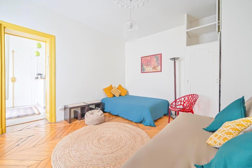 Radiant Flat - Spacious Studio Apartment - Marais Paris Eksteriør billede